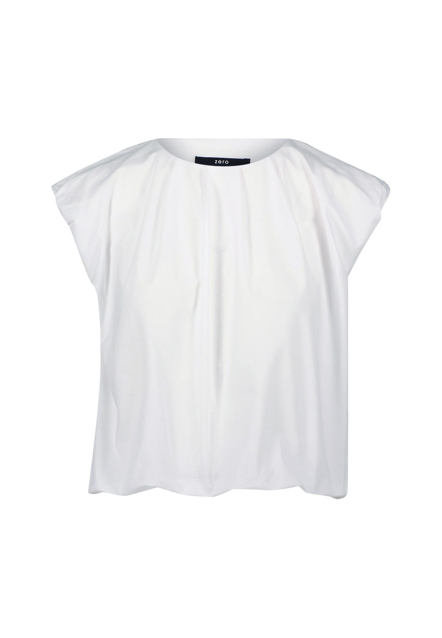 Zero T-Shirt zero Shirt mit gerafften günstig online kaufen