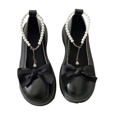 Daisred Damen Plateau Mary Janes Schuhe Japanisch Süß Lolita Prinzessin Schuhe Mary-Jane-Schuhe