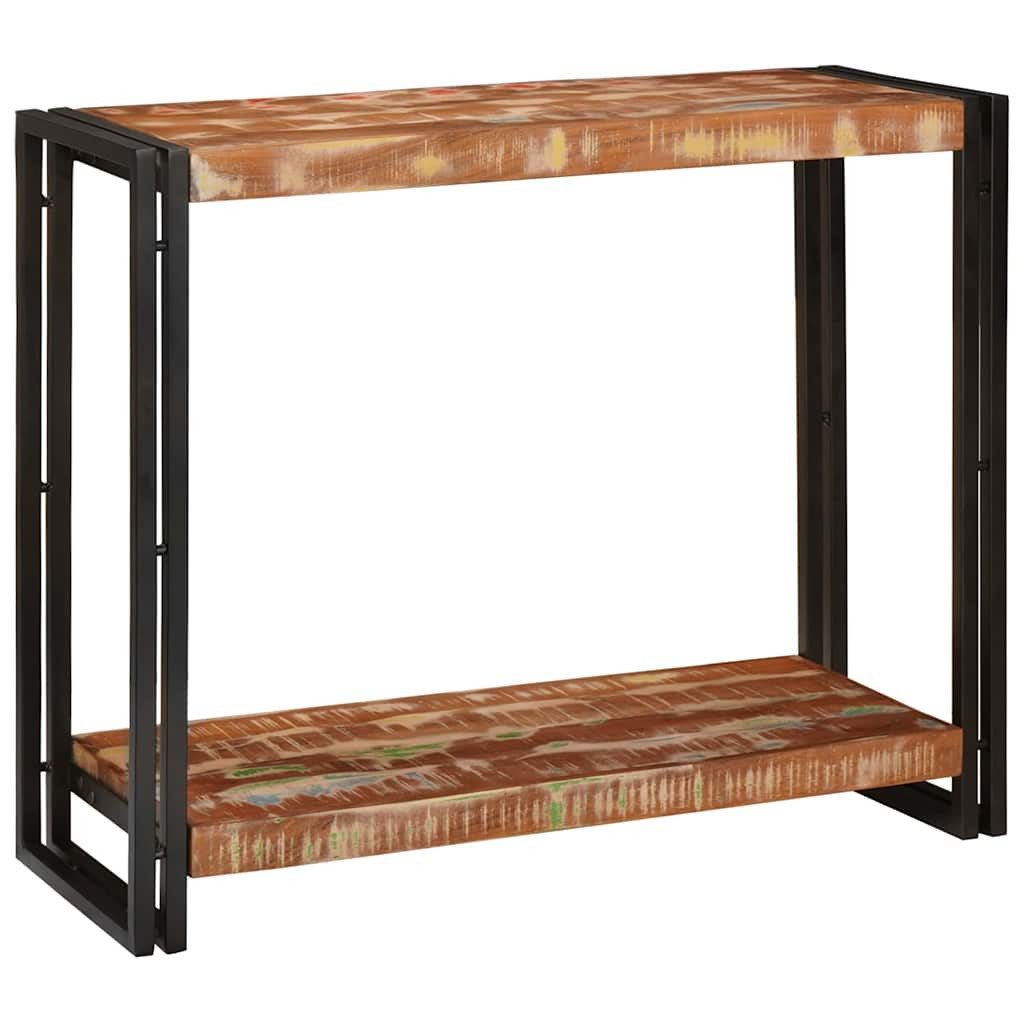 vidaXL Konsolentisch Konsolentisch 90 x 33 x 75 cm Massives upgecyceltes Holz (1-St)