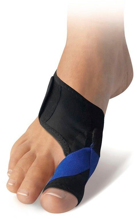 Fußgut Hallux-Bandage "Individual" mit softem Gel-Ballenpolster, Druckentlastung, angenehmer Tragekomfort, individuelle Einstellmöglichkeiten