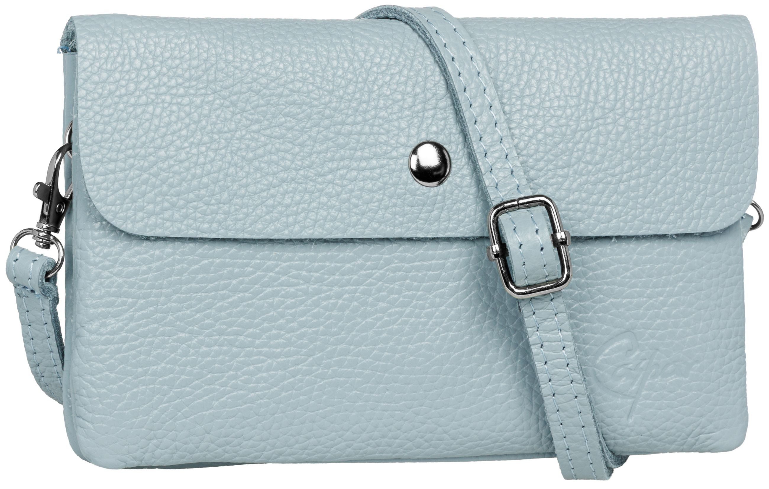 Umhängetasche Mini Leder Clutch Damen Handtasche - CLASSIC LINE - Modell No.827