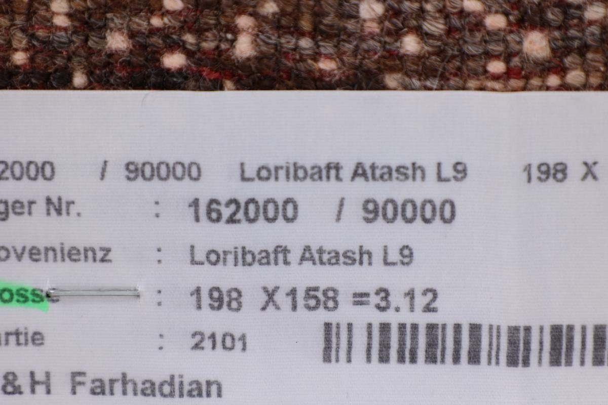 Perser Handgeknüpfter rechteckig, Nowbaft mm Loribaft Gabbeh Nain Moderner, 12 157x197 Trading, Orientteppich Höhe: