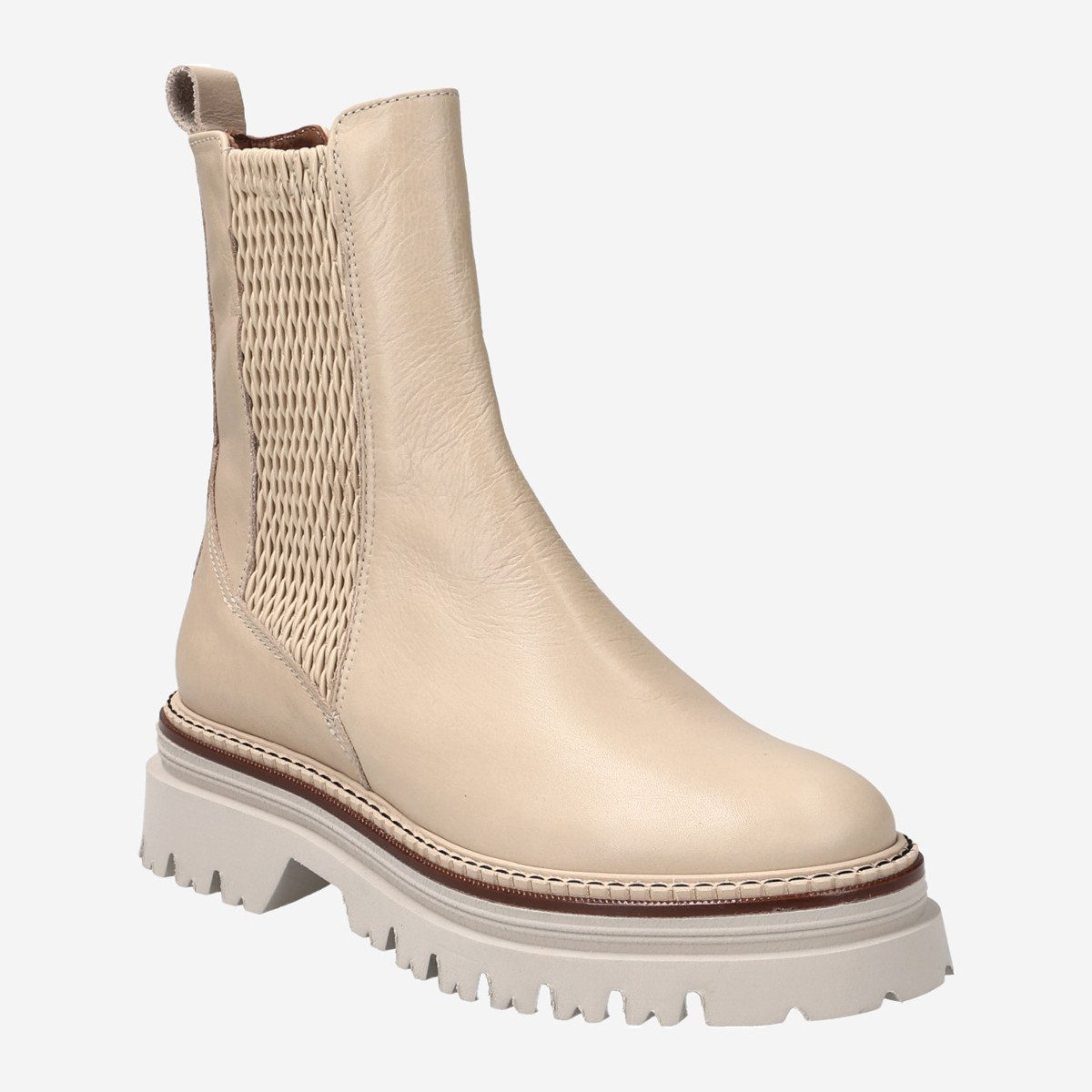 Maripé Maripé DESIDERIA SPOLETO, Stiefeletten, Beige, Damen Stiefelette günstig online kaufen