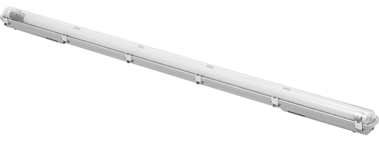 Ledvance Lichtleiste Ledvance Feuchtraumleuchte 1-flammig grau 120 cm, Inkl. Leuchtmittel, Nicht dimmbar ohne Bewegungsmelder