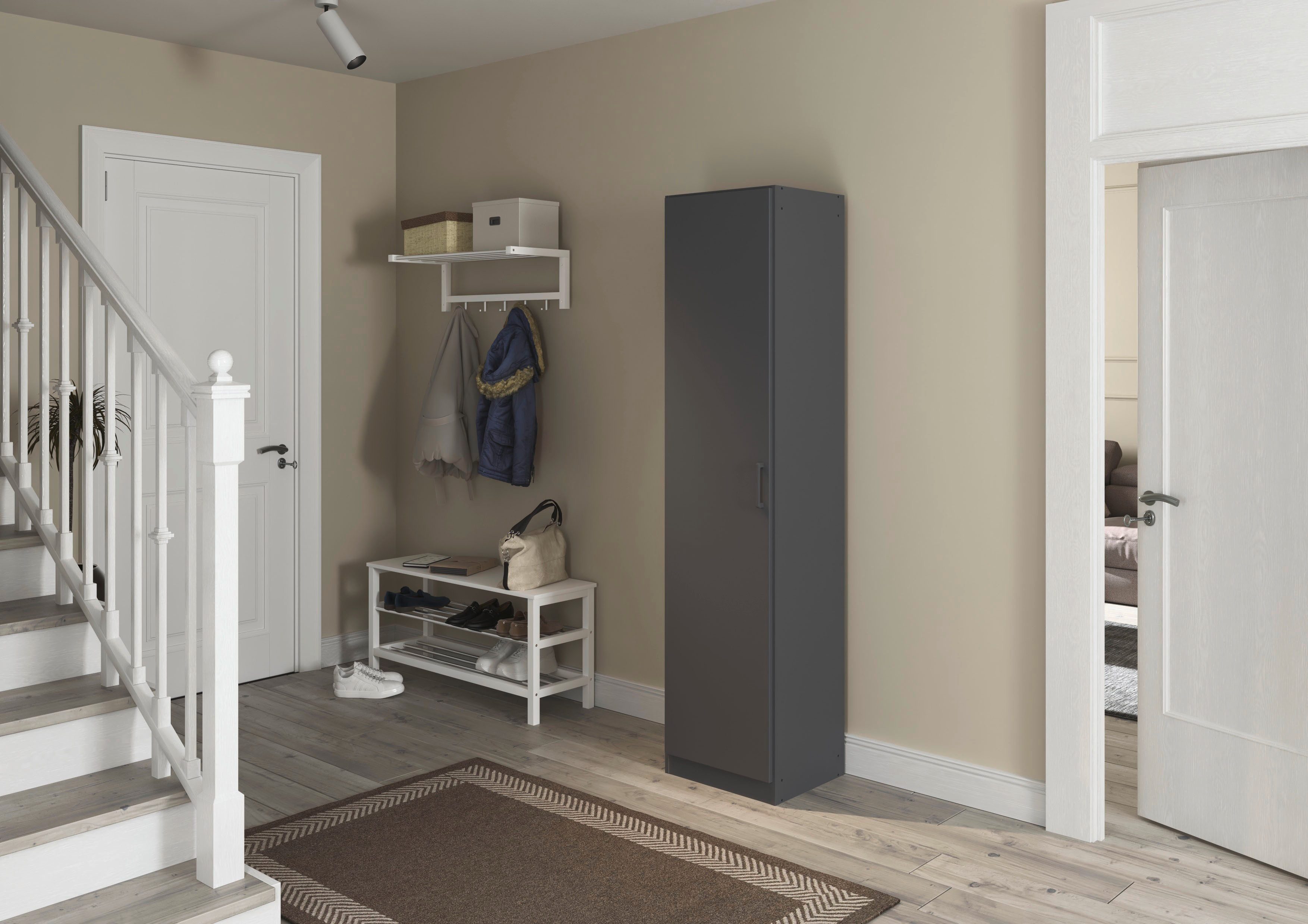 rauch Mehrzweckschrank Garderobe Kleiderschrank Schrank Schuhschrank Putzsc günstig online kaufen