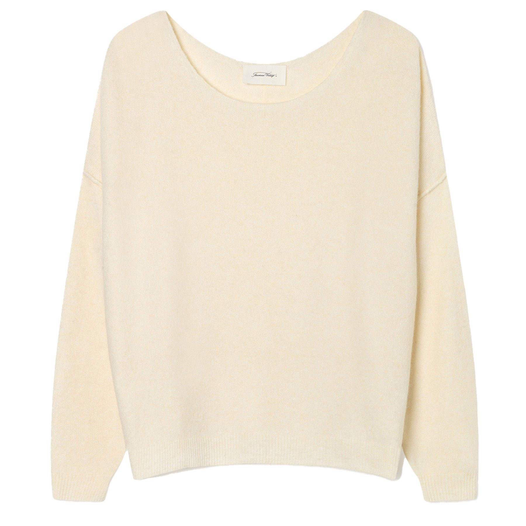 American Vintage Strickpullover Strickpullover DAMSVILLE mit Wolle