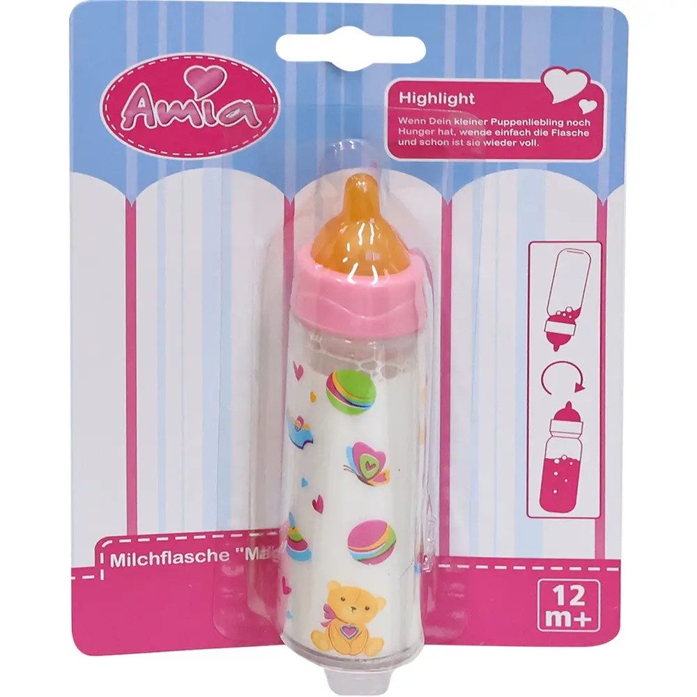 Vedes Puppen Accessoires-Set Amia Milchflasche Magic