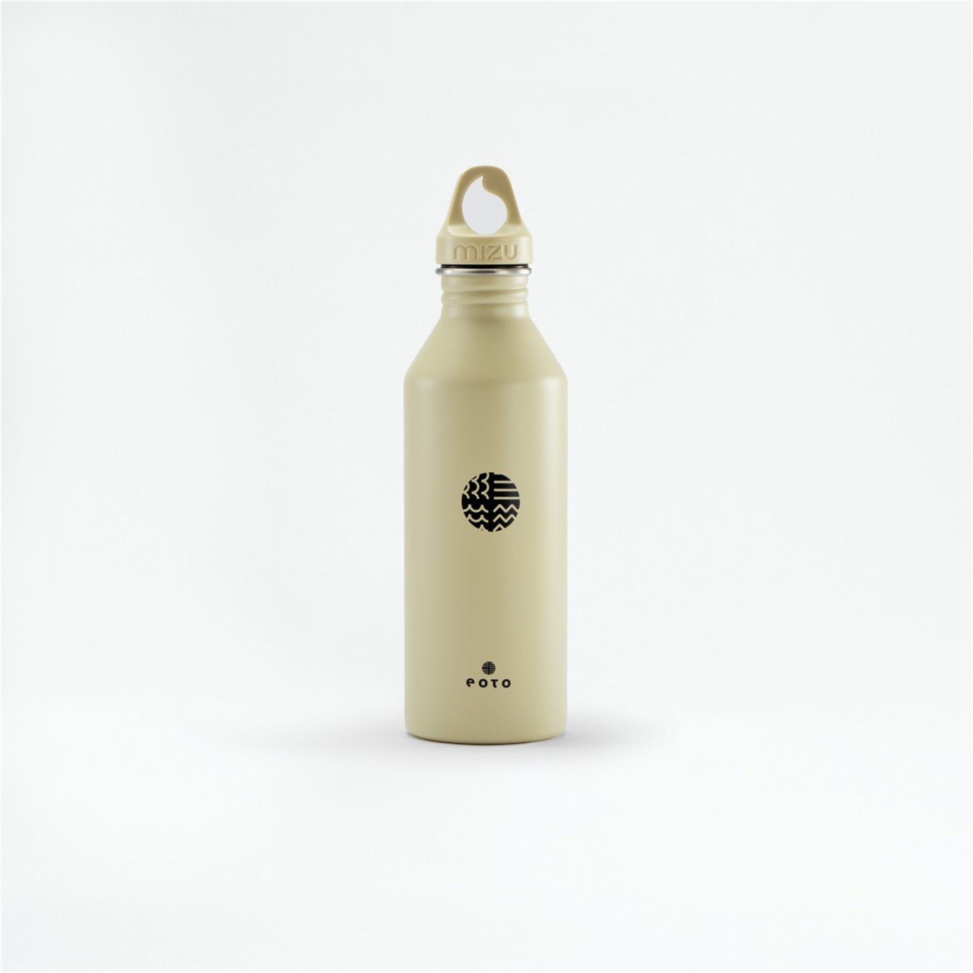eoto Trinkflasche JERRY:CAN, Edelstahl, BPA-frei, 0,75l Beige
