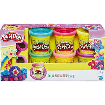 Hasbro Knete »Play-Doh Glitzerknete 6er-Pack«