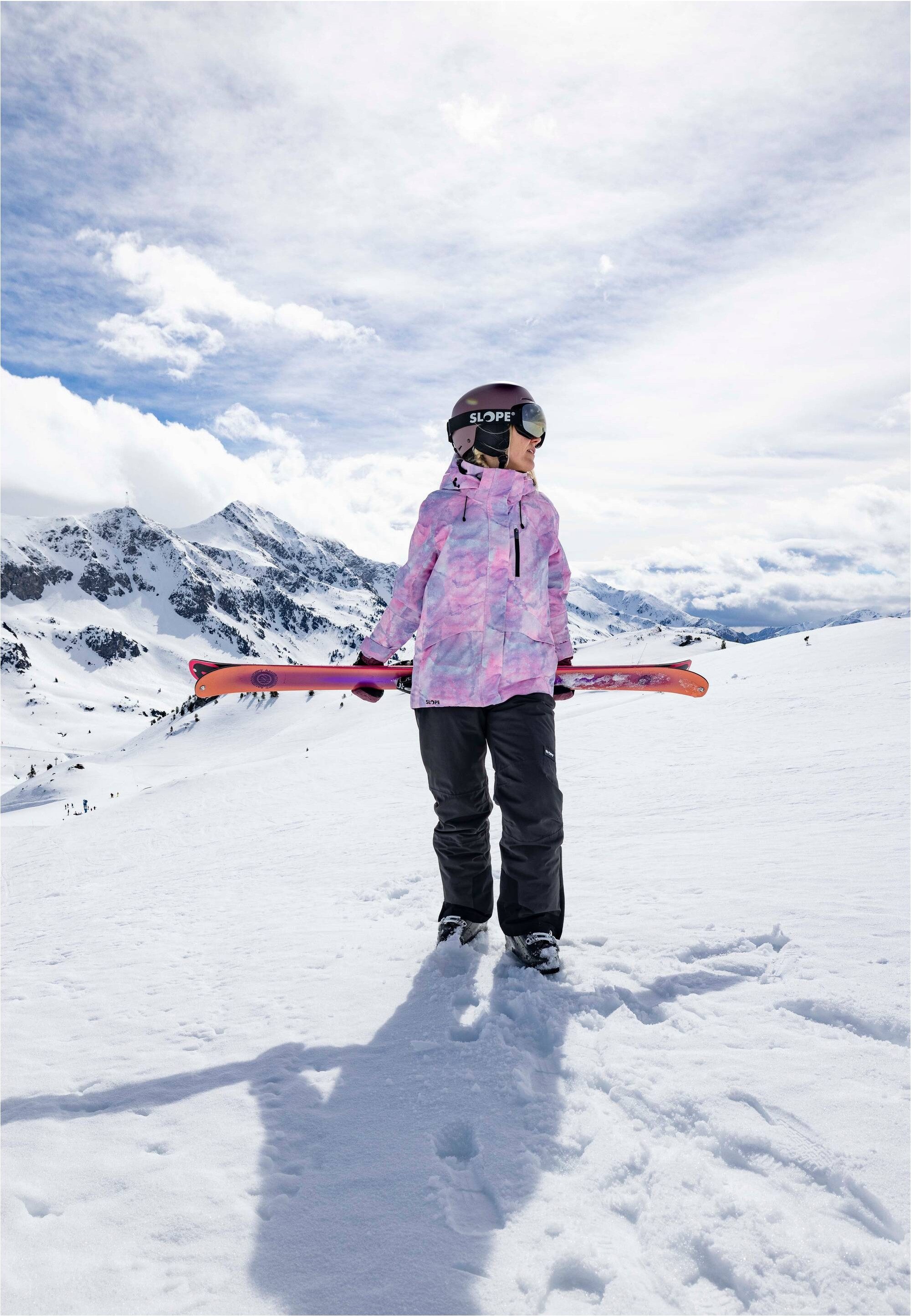 SLOPE Skijacke Kenai mit All-Over-Print und Top Ausstattung