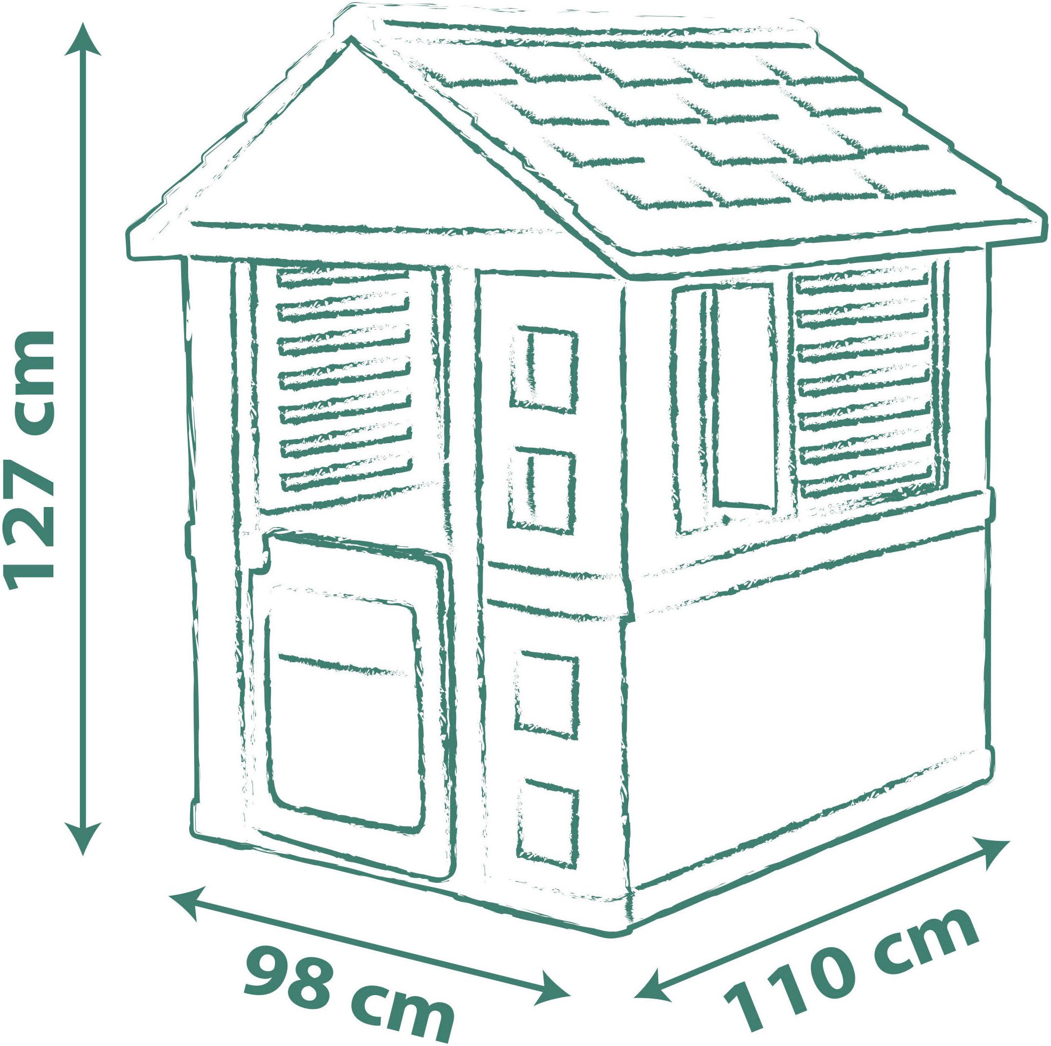 Smoby Spielhaus Smoby Life, Spielhaus Jolie, UV- und witterungsbeständig; Made in Europe