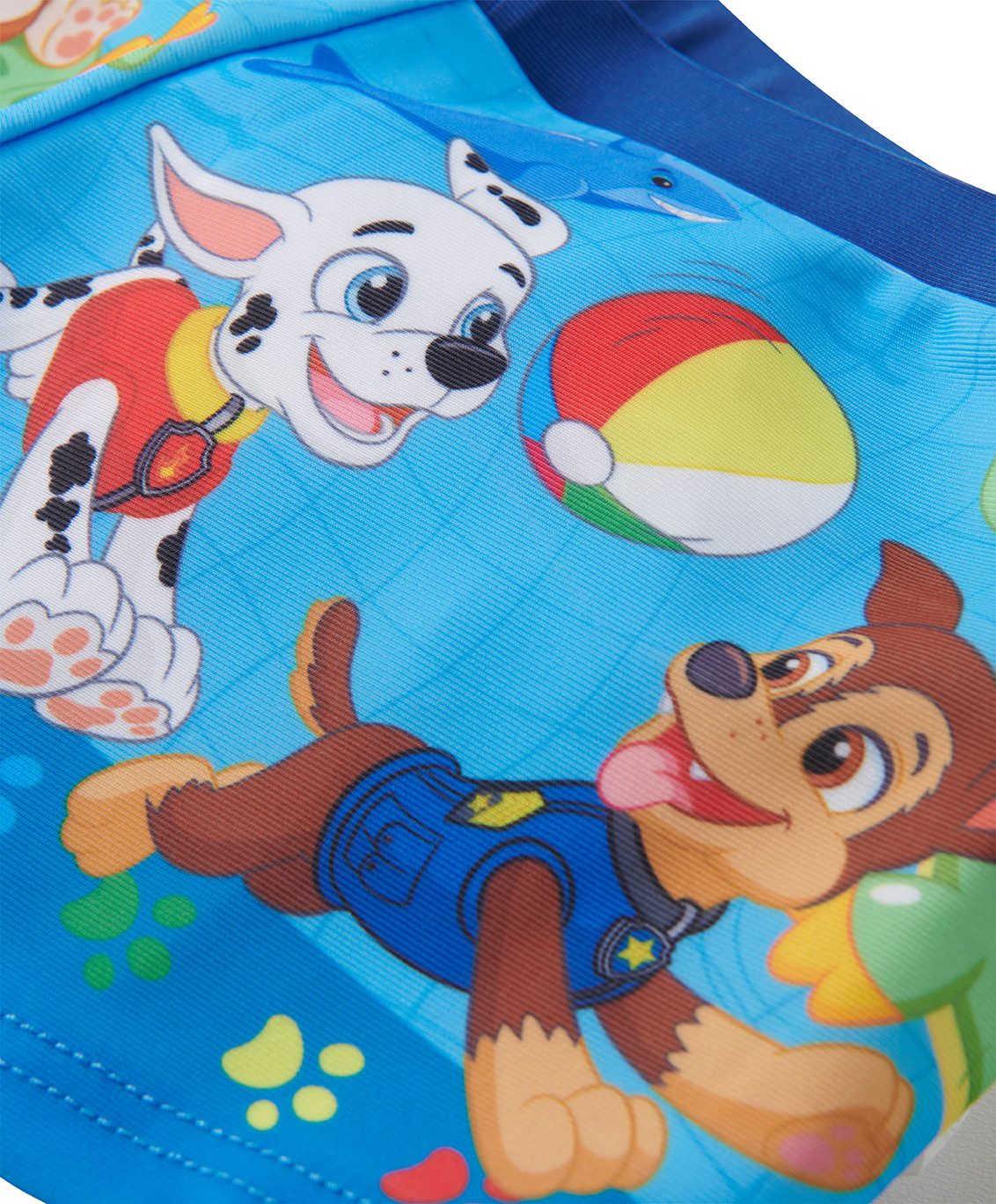 United Labels® Badehose Paw Patrol - Marshall, Chase & Rubble am Pool