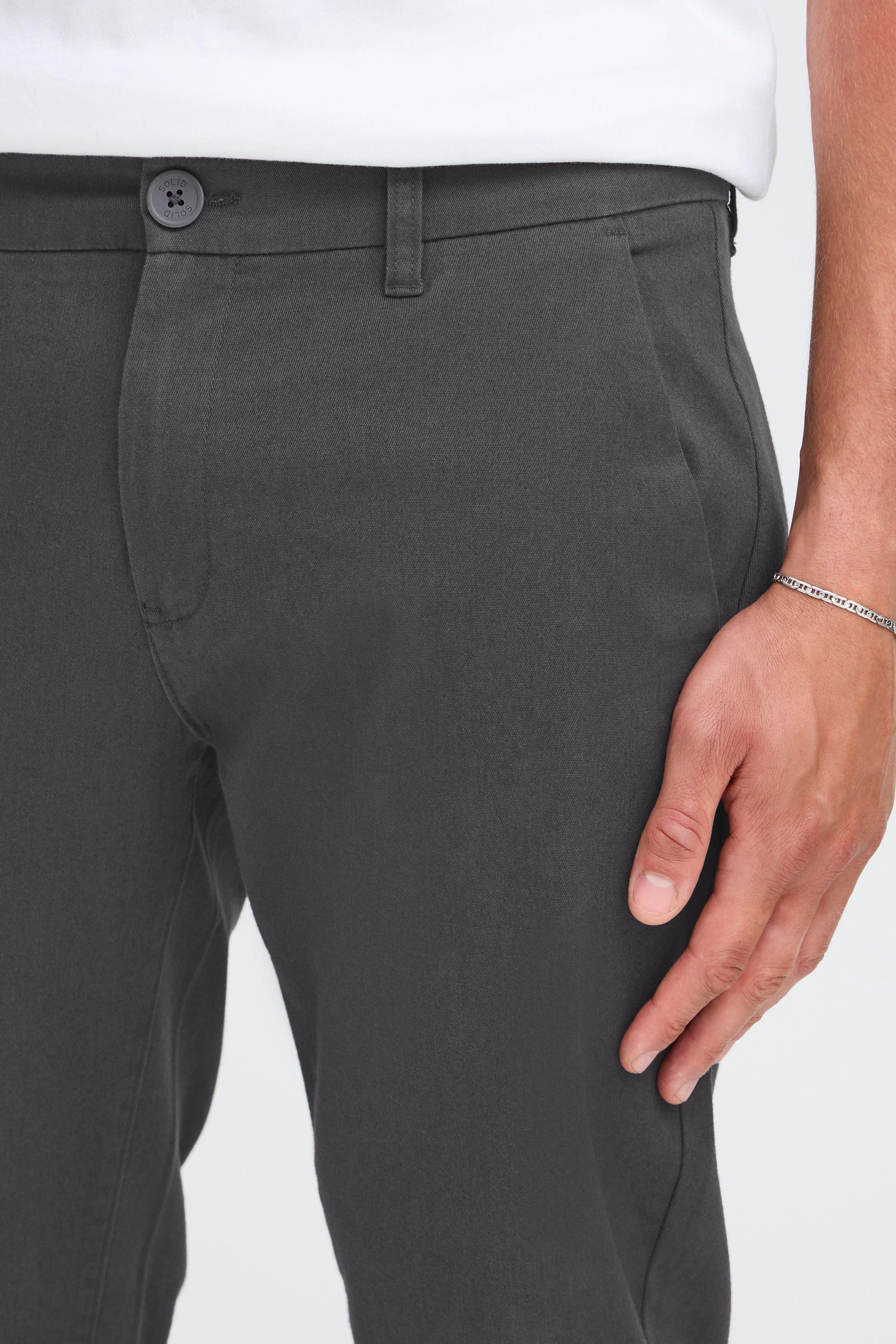 !Solid Chinohose SDChase Stoffhose mit Gürtelschlaufen - Regular Fit
