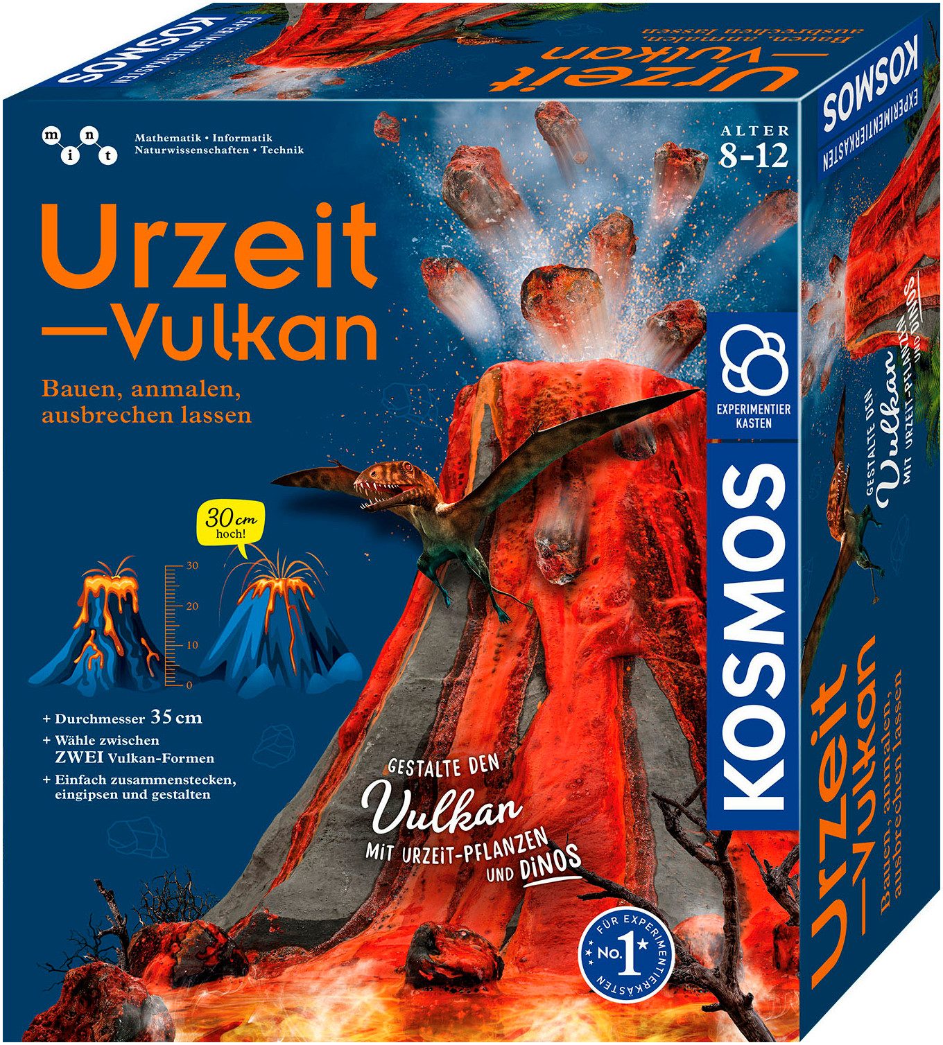 Kosmos Experimentierkasten Urzeit-Vulkan, Made in Germany