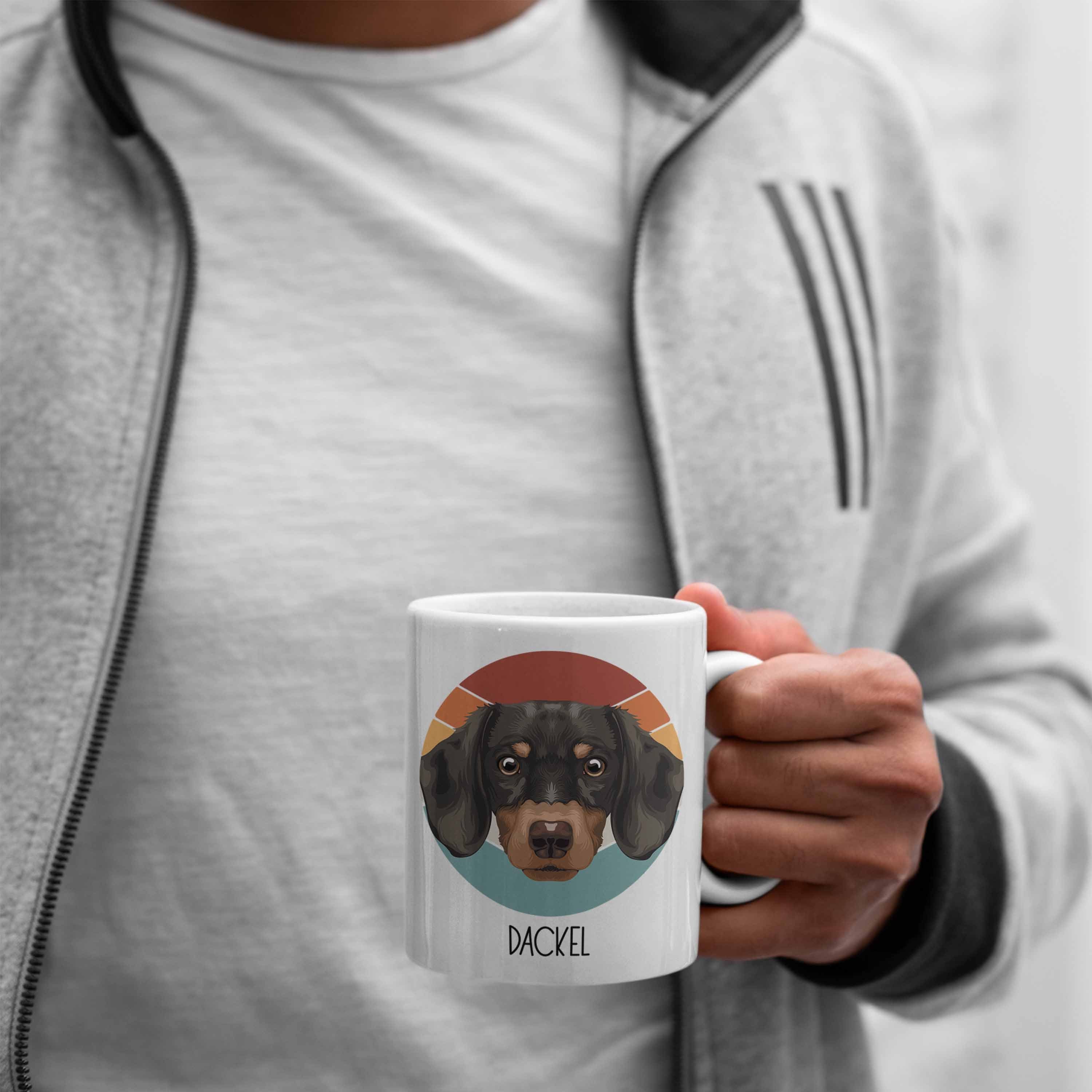 Lustiger Geschenkidee Spruch Trendation Tasse Tasse Besitzer Dackel Mam Dackel Weiss Geschenk