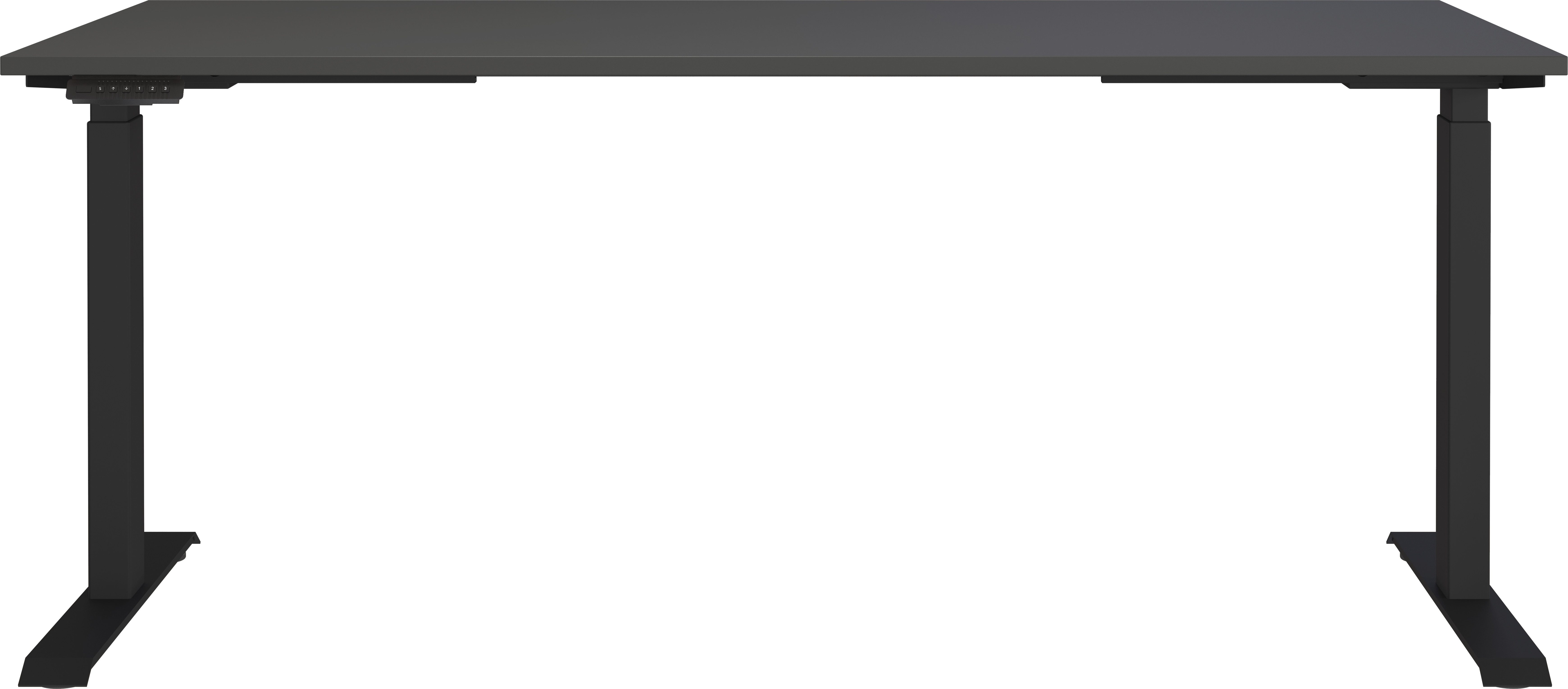 GERMANIA Schreibtisch Mailand, elektrisch höhenverstellbar, in Breitenvaria günstig online kaufen