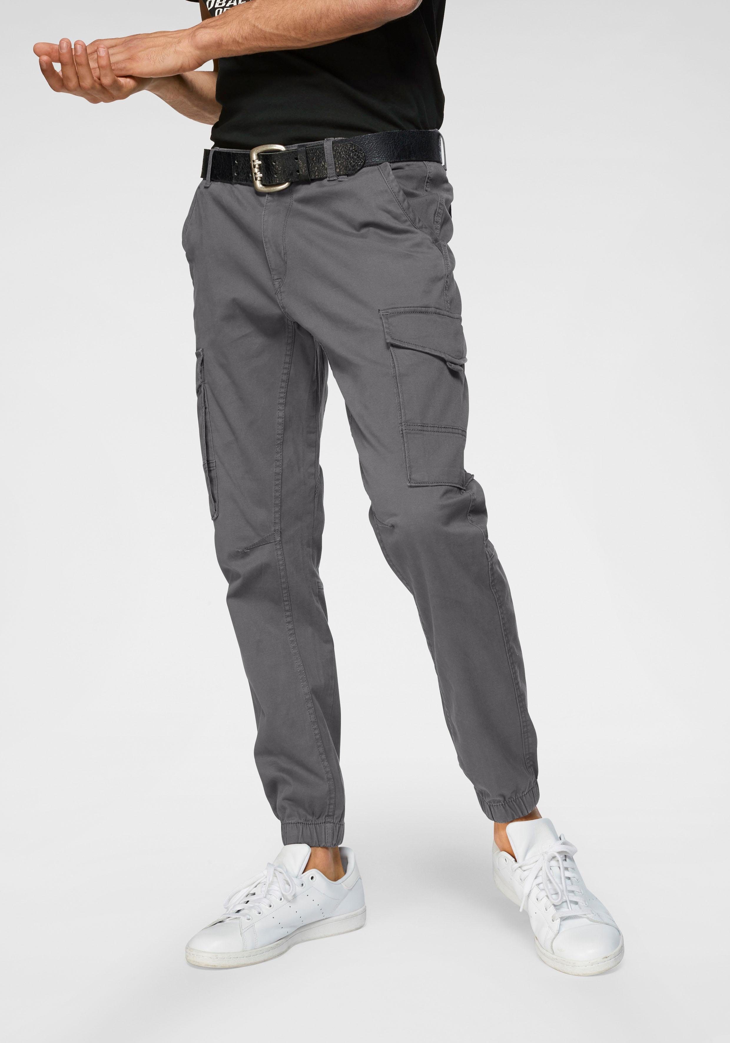 Aktuellste Jack & Jones FLAKE Cargohose ASPHALT PAUL