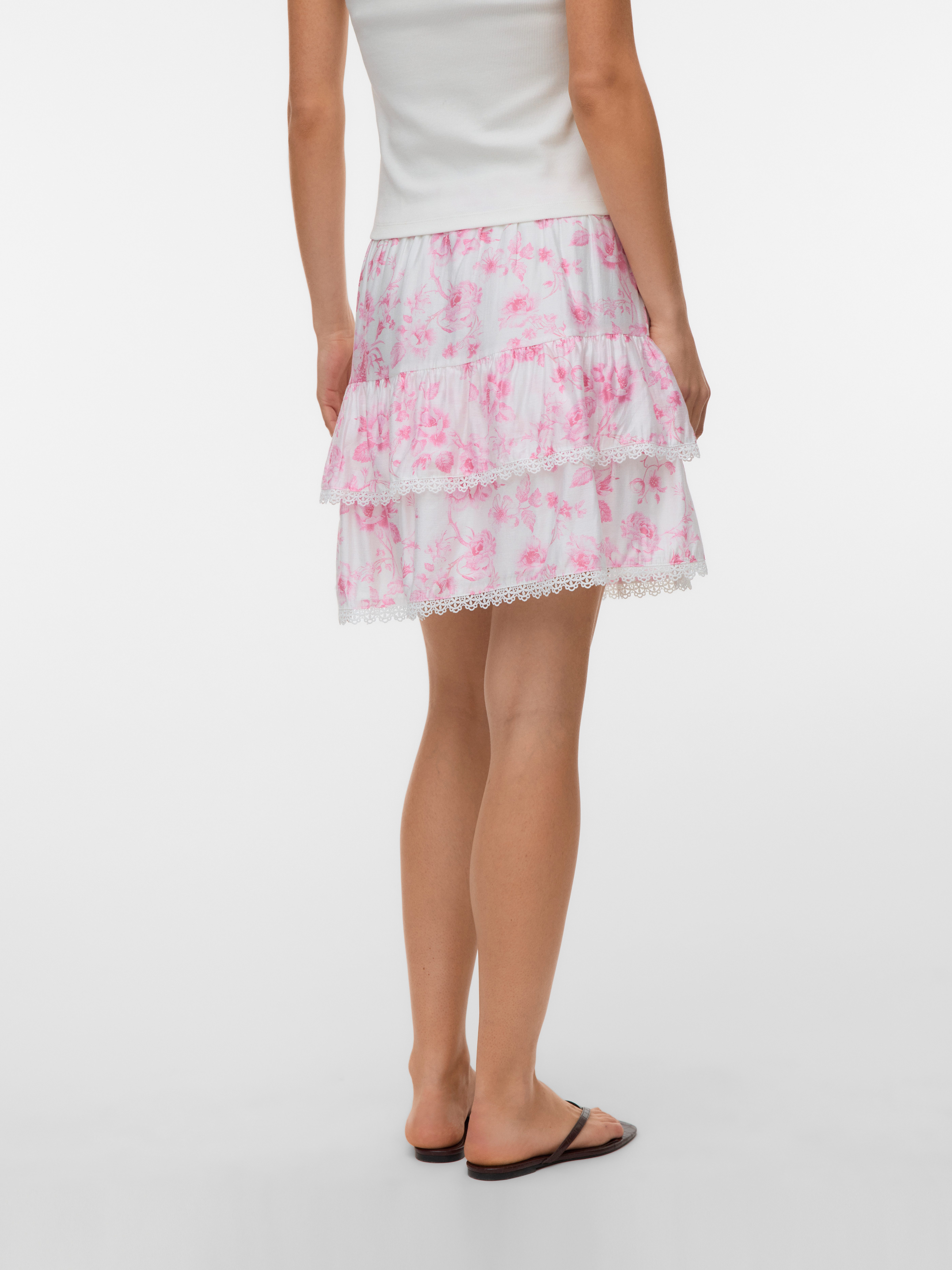 Vero Moda Minirock VMBLISS H/W SHORT DETAIL SKIRT WVN Viskosemischung, Allover Print