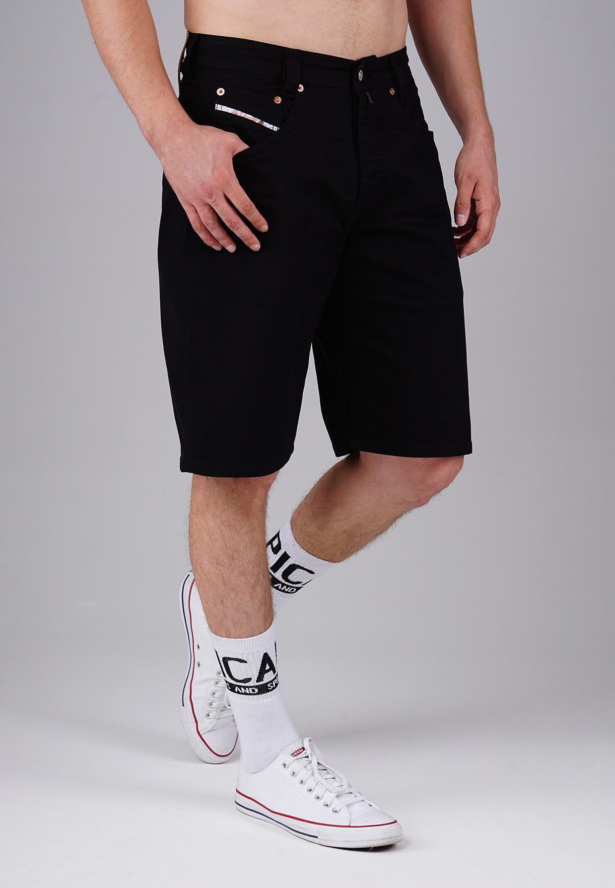 PICALDI Jeans Shorts Gabardine Sum (1-tlg) Clean-Look
