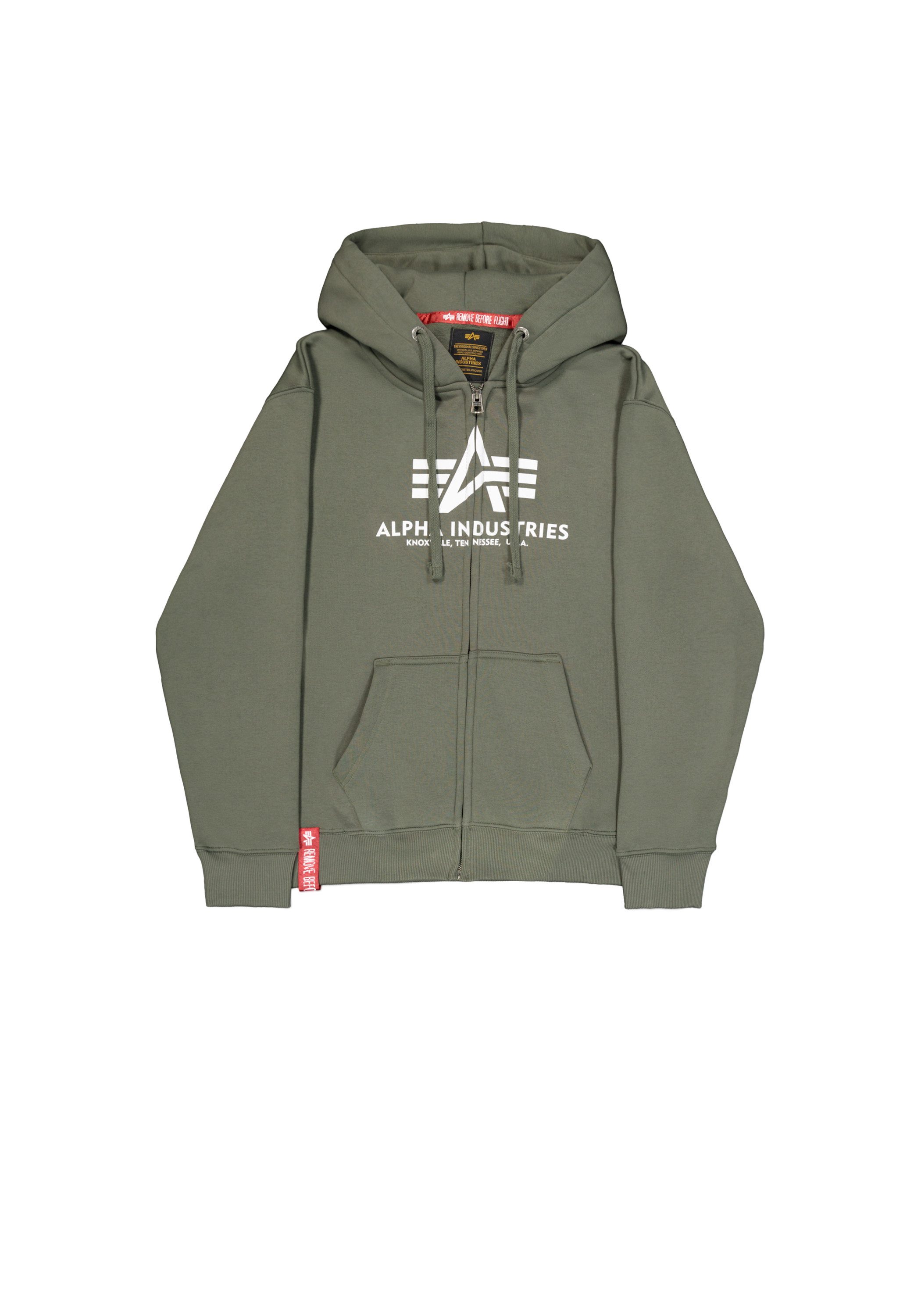 Alpha Industries Hoodie Basic Zip Hoodie BL günstig online kaufen