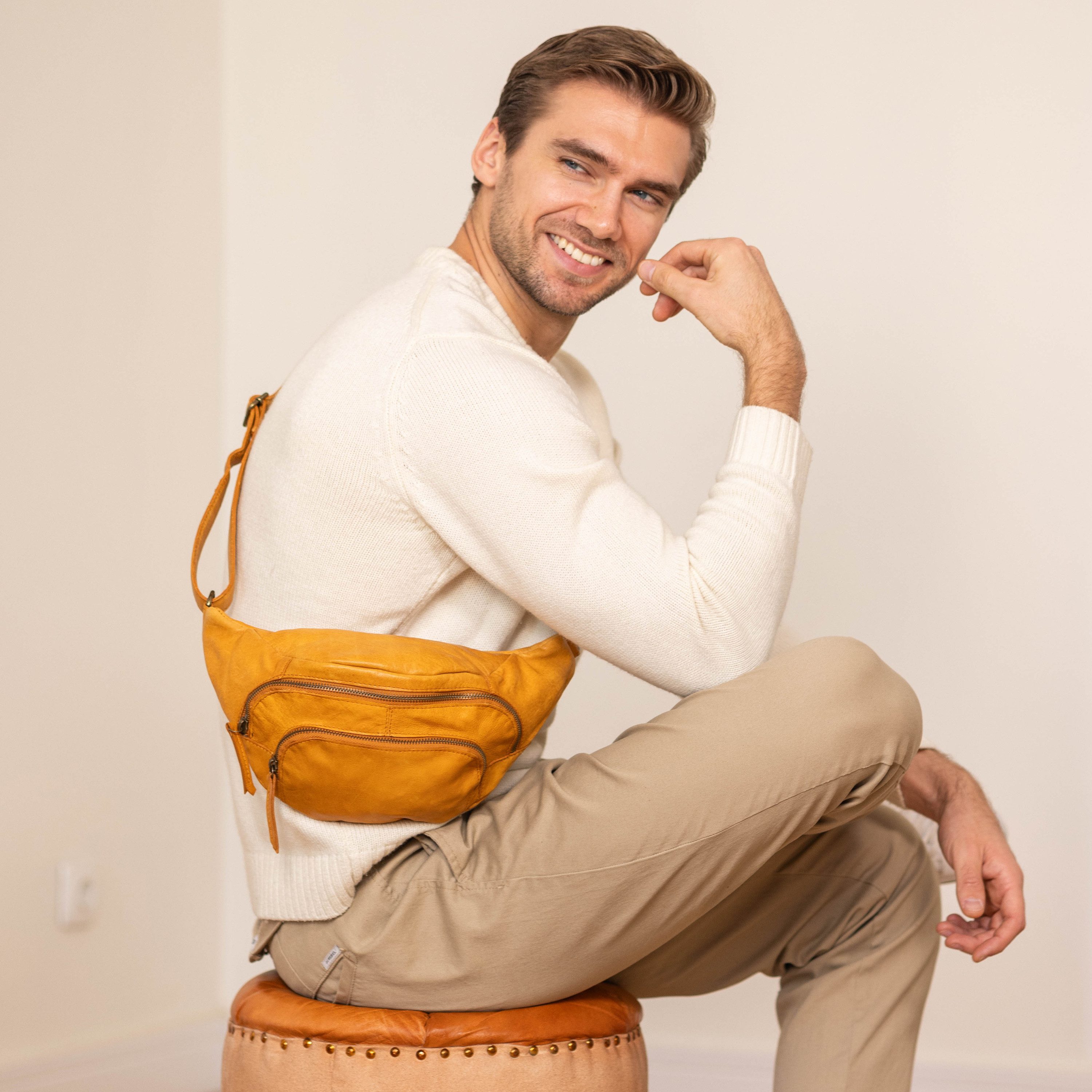 Gusti Leder Gürteltasche Gusti Leder Gürteltasche Sverre (1-tlg)