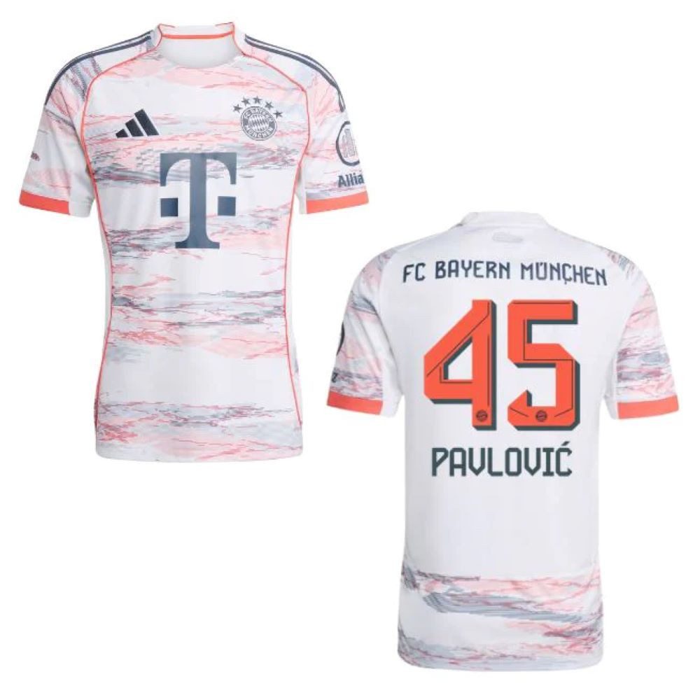 Fußballtrikot bayern away pavlovic