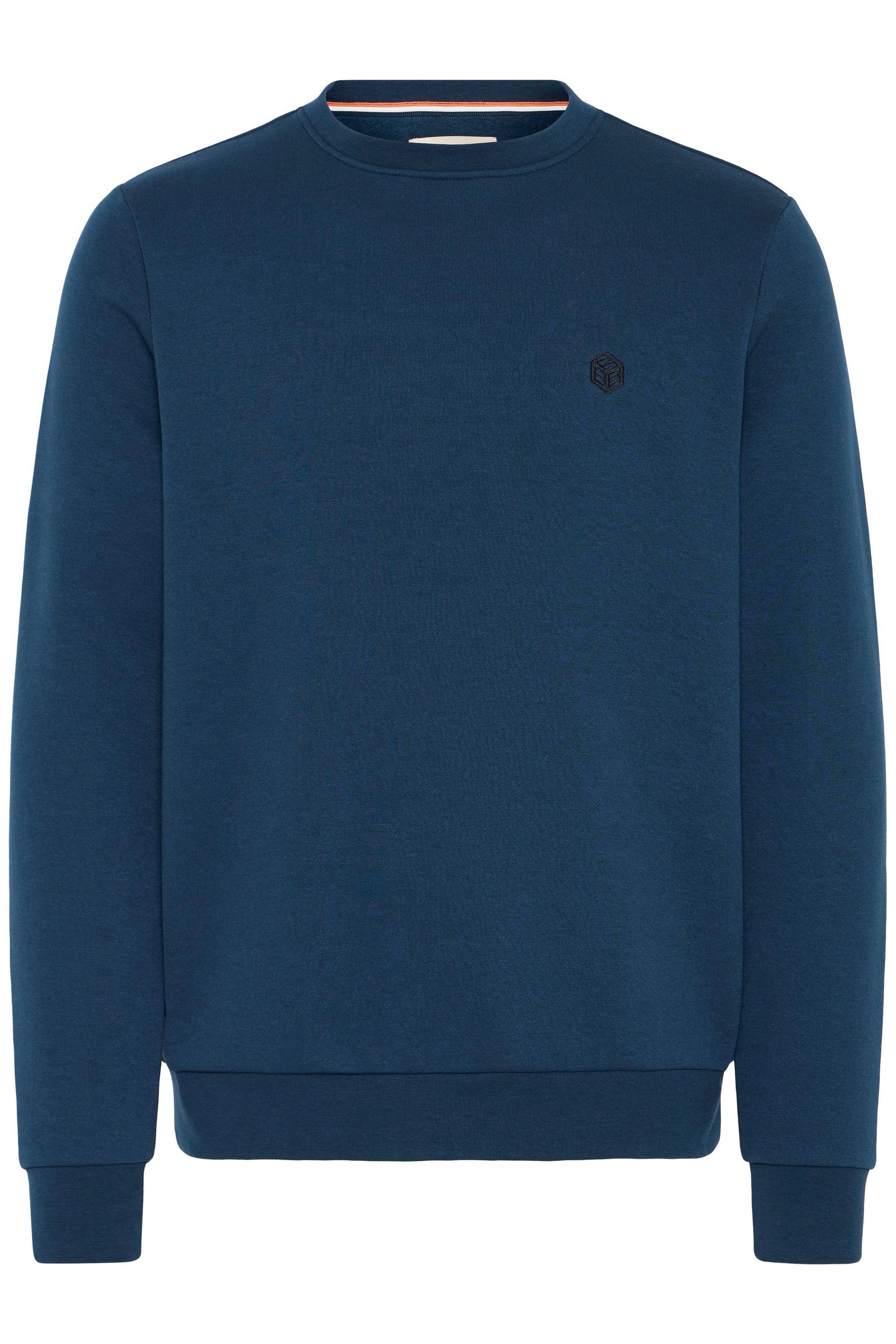 Blend Rundhalspullover BHTony Lässiger Sweatpullover mit Stickerei günstig online kaufen