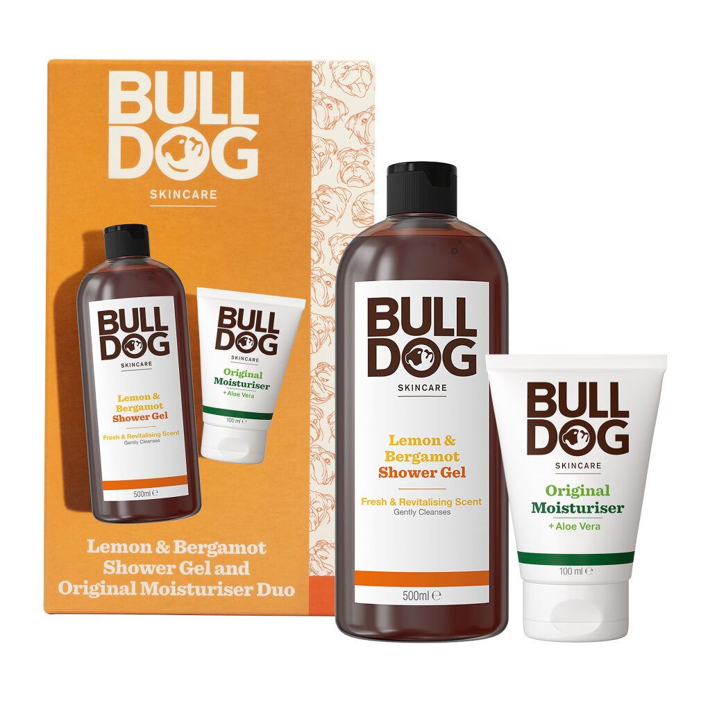 Bulldog Hautpflege-Set Geschenkset Duo Zitrone & Bergamotte