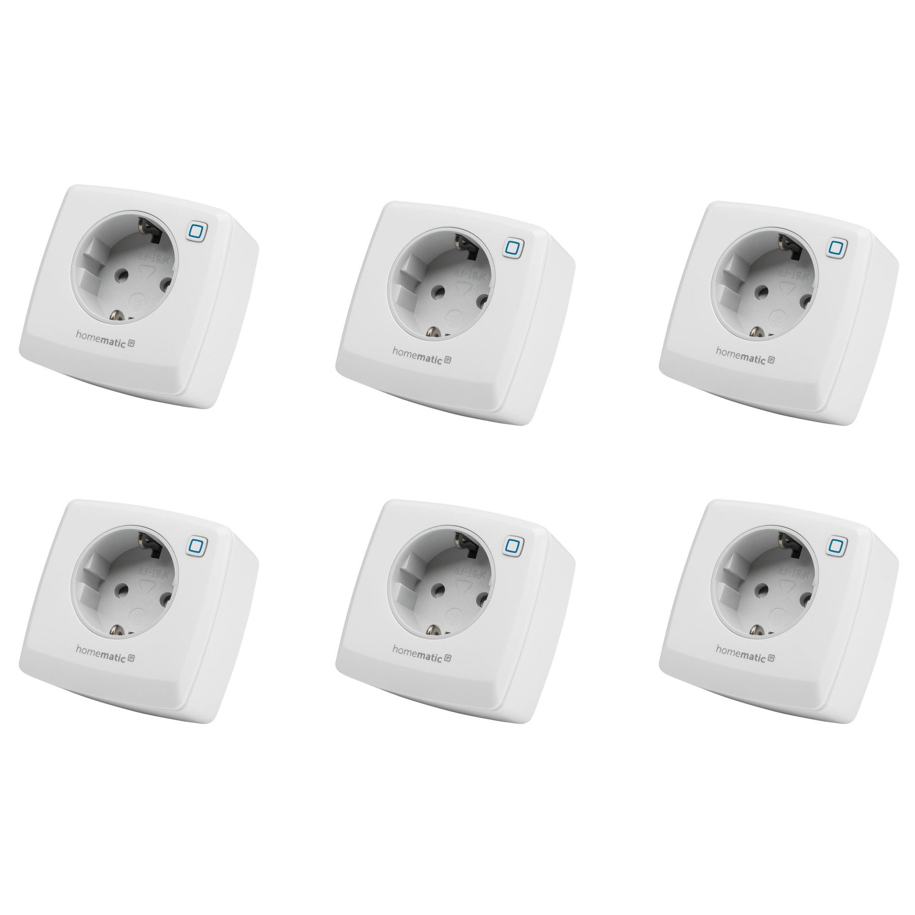 Steckdose HOMEMATIC IP 157337A0, Schalt-Messsteckdose, 6