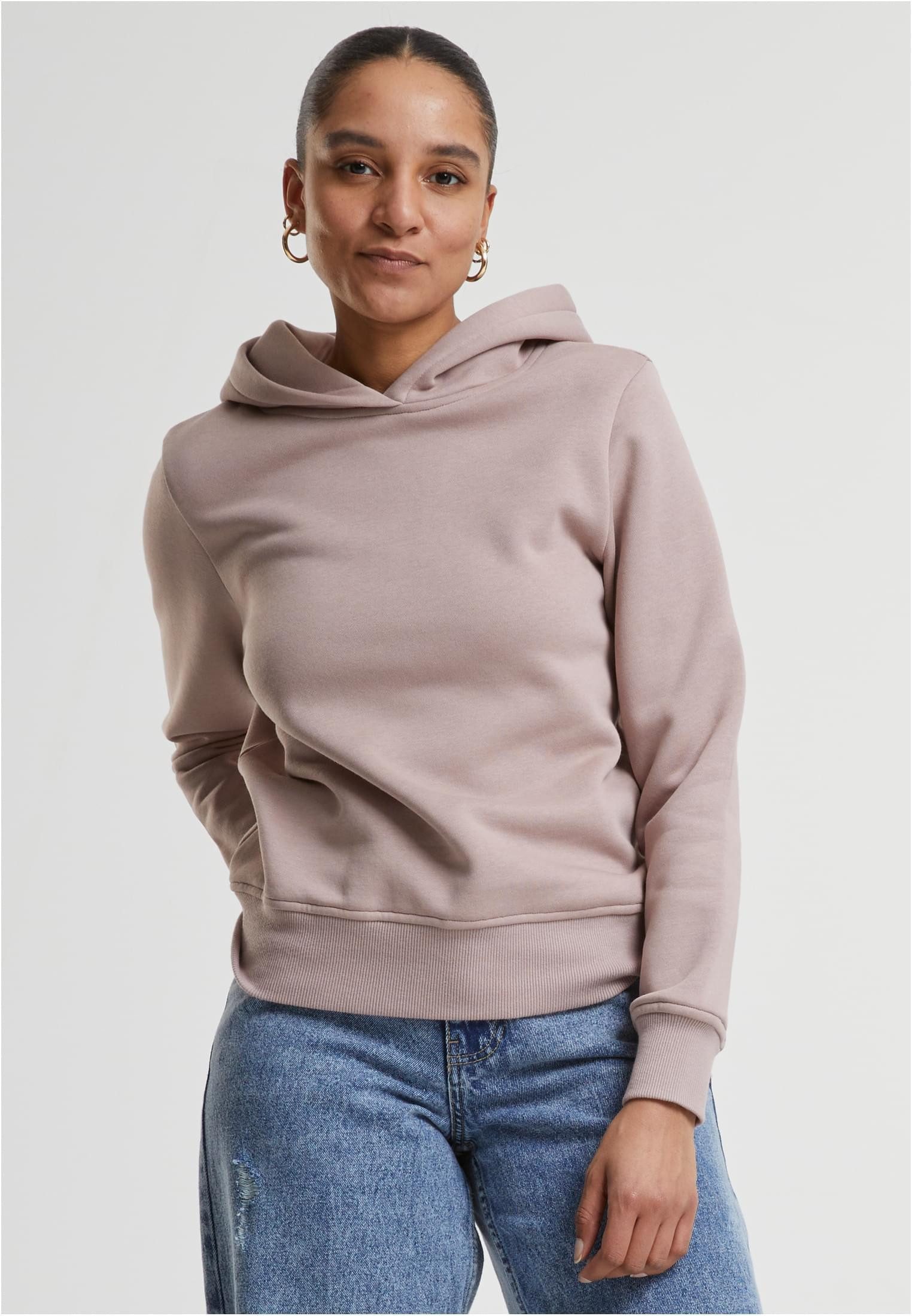 URBAN CLASSICS Kapuzenpullover Ladies Regular Hoodie Damen Kapuzenpullover