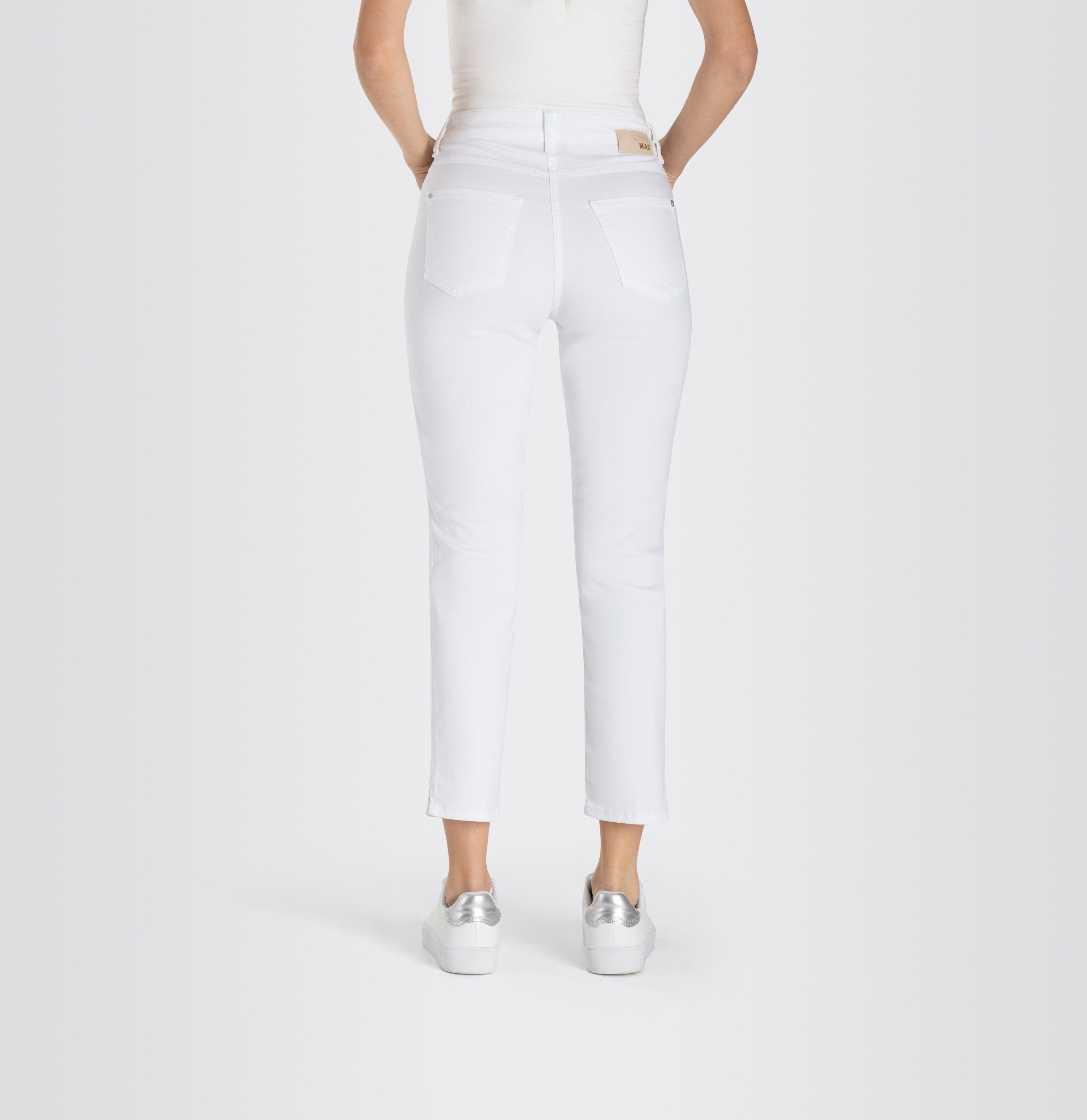 MAC Stretch-Jeans MAC MELANIE 7/8 white denim 5045-90-0352 D010 - ULTRALIGHT – Bild 4 von 5