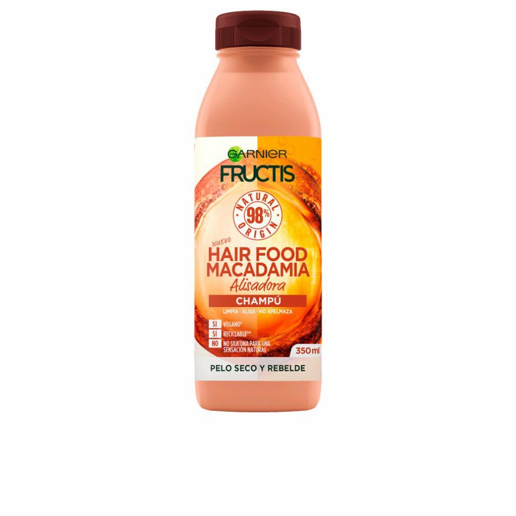 GARNIER Haarshampoo FRUCTIS HAIR FOOD macadamia champú alisador 350 ml