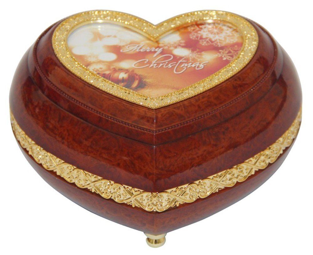 Musicboxworld Spieluhr Herzförmige Schatulle