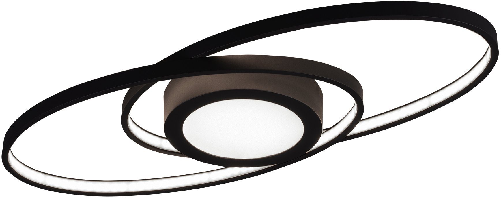 Reality Leuchten LED Deckenleuchte Galaxy, Dimmfunktion, LED fest integriert, Warmweiß, Switch Dimmer