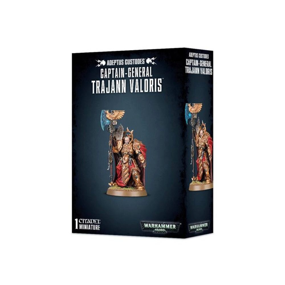 Spielfigur Warhammer 40.000 Adeptus Custodes Captain-General Trajann Valoris