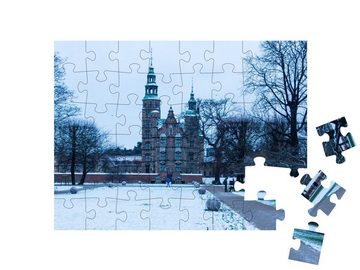 puzzleYOU Puzzle Schloss Rosenburg, Kopenhagen, Dänemark, 48 Puzzleteile, puzzleYOU-Kollektionen Burgen