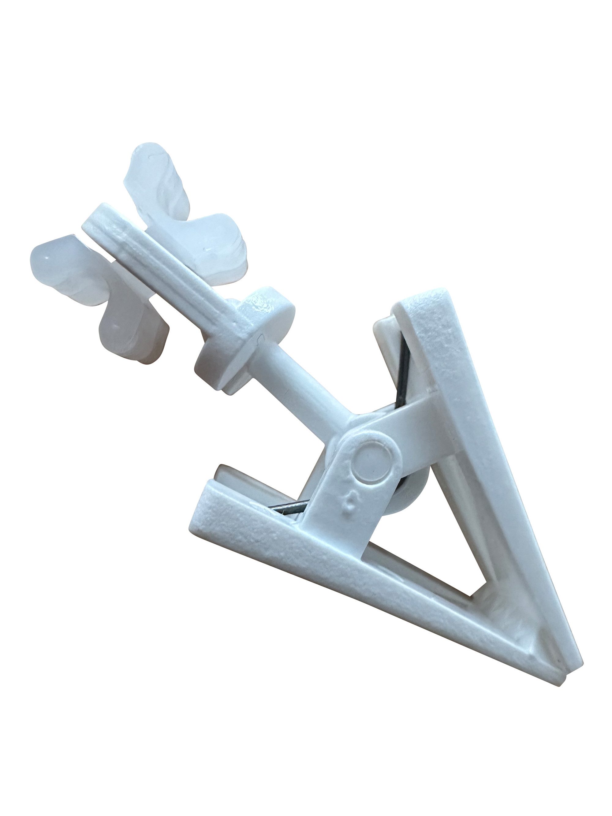 rewagi T-Gleiter Gleiter X mit Klammer, drehbar Innenlauf 6 mm, X Gleiter, Карнизы для штор, Gardinenleiste, Gardinen, Vorhänge, (20-St), Verkaufseinheit 20 / 100 Stück