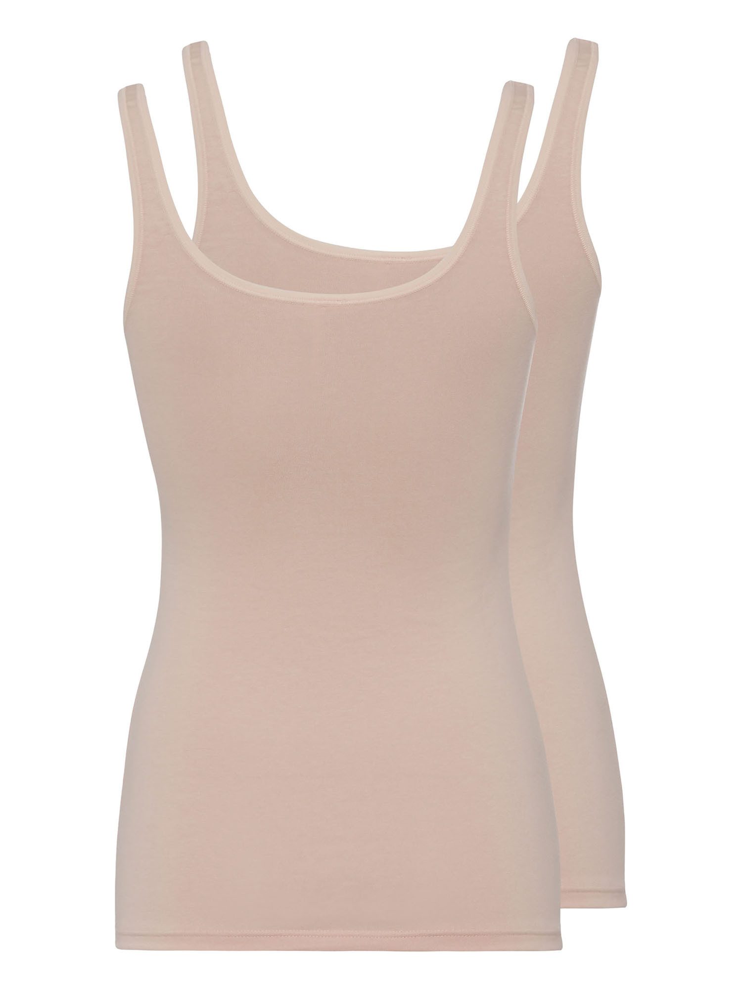 Skiny Tanktop Cotton Advantage (2-tlg) Trägertop, Muskelshirt, Ärmelloses Shirt