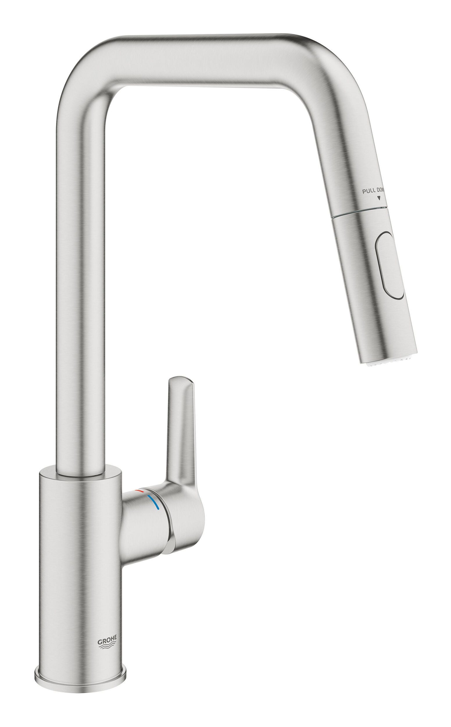 Grohe Küchenarmatur Start Einhand-Spültischbatterie - Supersteel