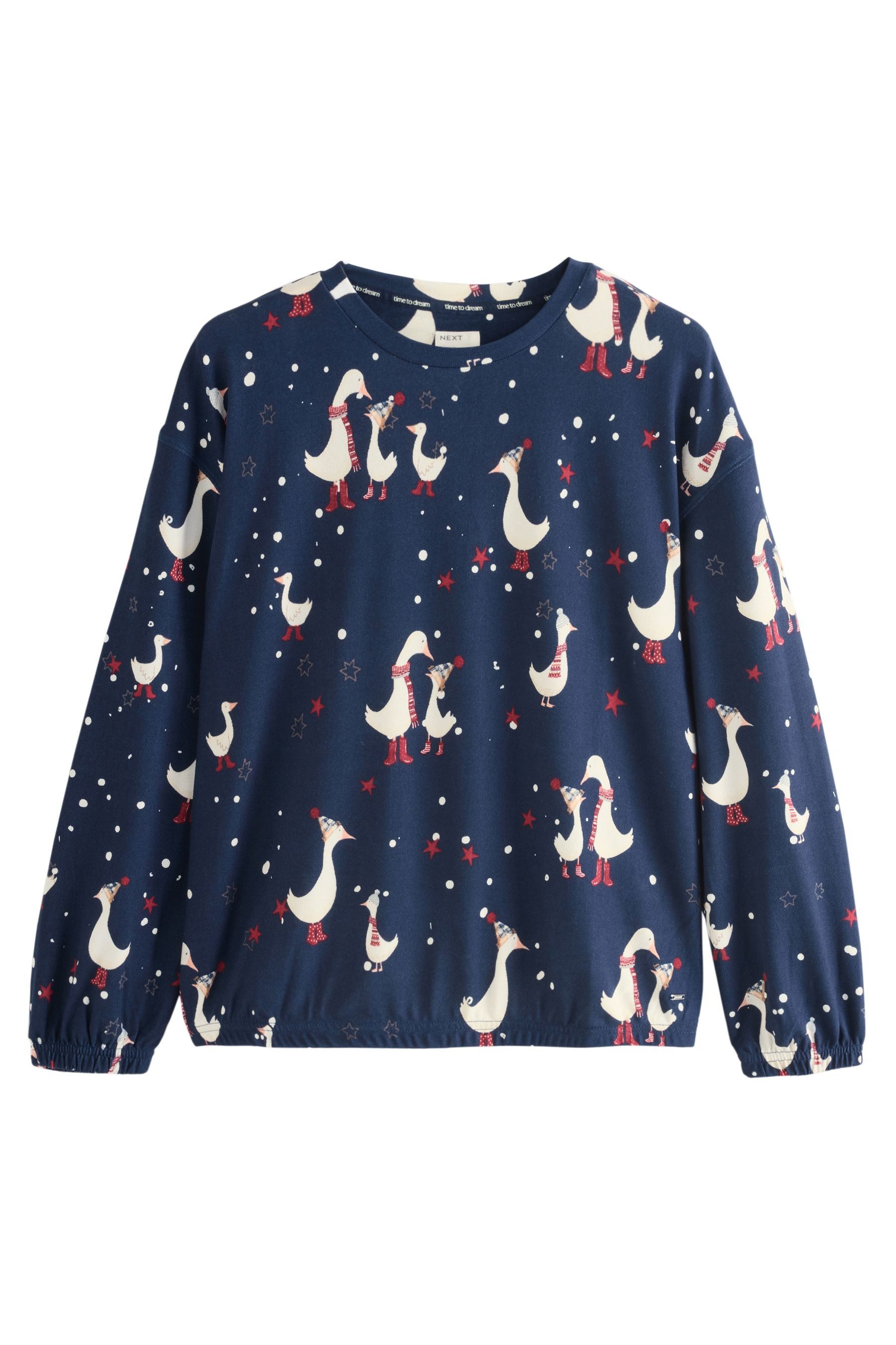 Next Pyjama Weicher, langärmeliger Schlafanzug (2 tlg) günstig online kaufen