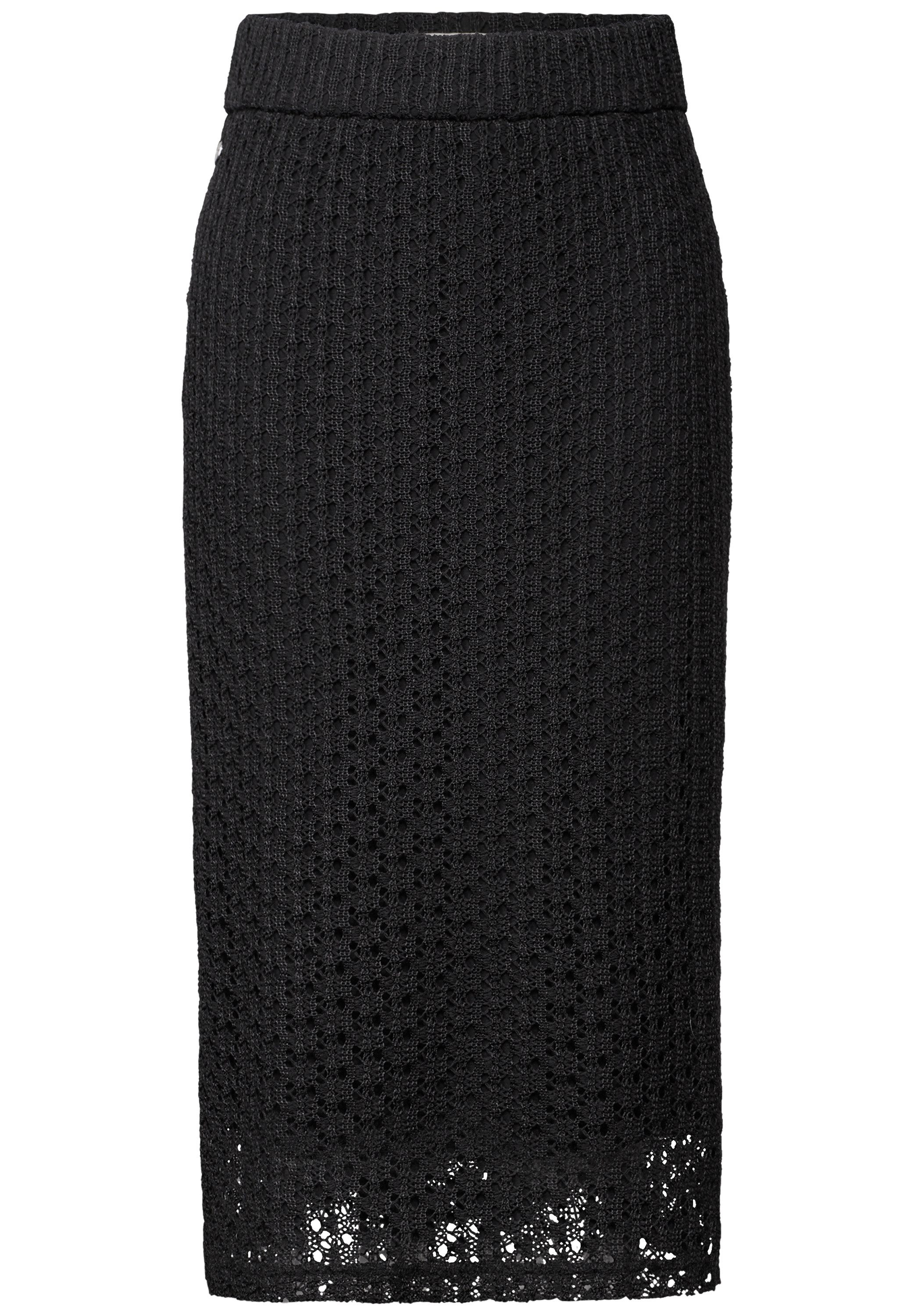 STREET ONE Maxirock softer Materialmix