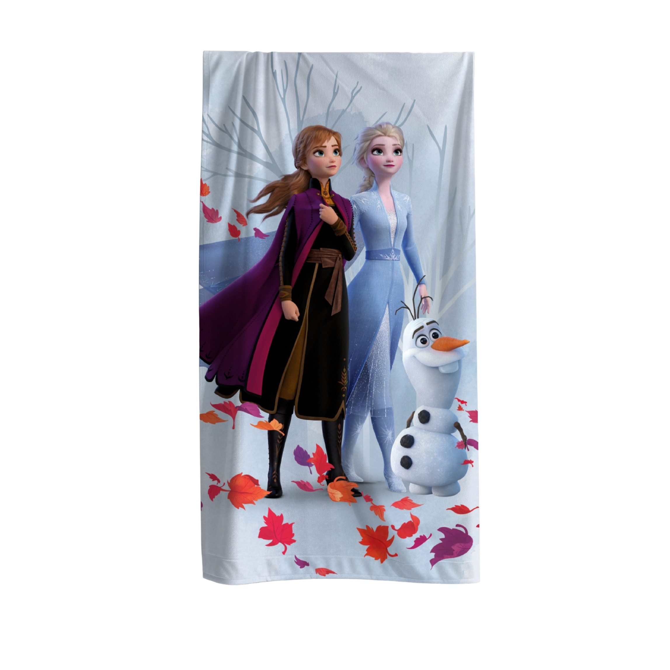 MTOnlinehandel Badetuch Anna & Elsa, 70x140cm, Geschenk für Mädchen, 100% B günstig online kaufen