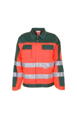Planam Arbeitshose Bundjacke Warnschutz orange/grün Größe 29 (1-tlg)