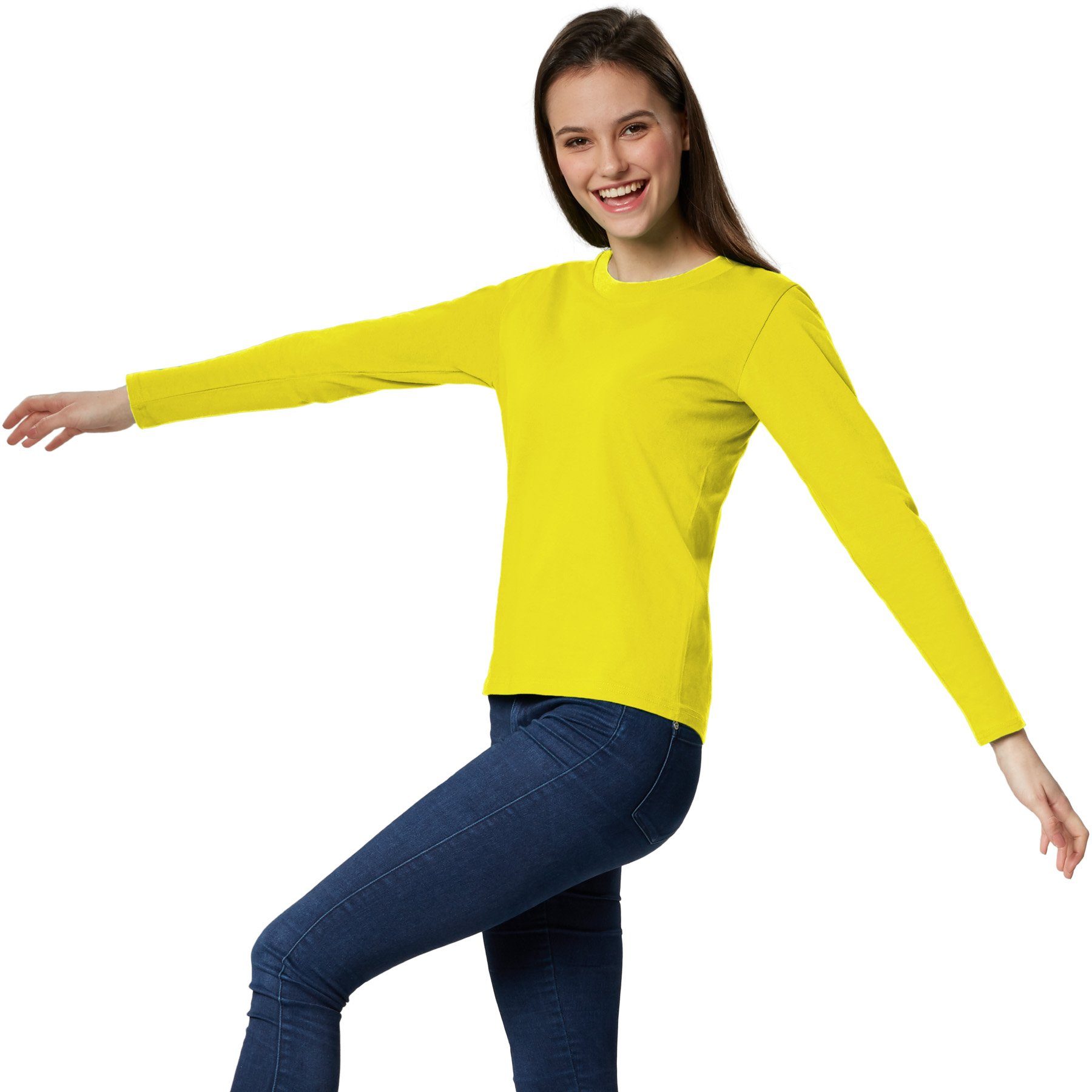 Langarmshirt Langarm-Shirt Frauen