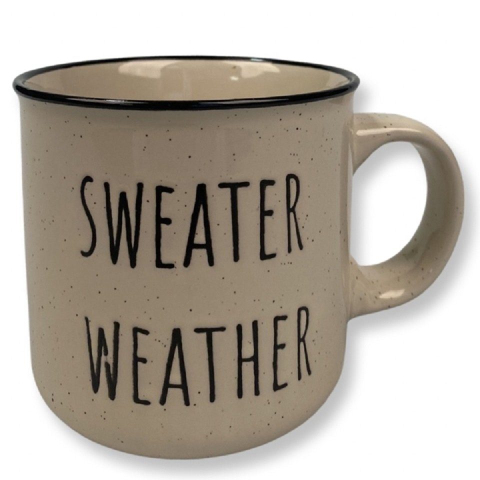 Weather creme Tasse Tasse York Sweater Capelli New