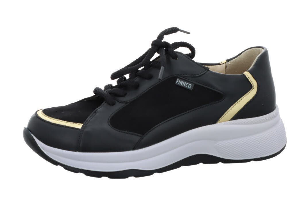black/oro/black Sneaker Finn Comfort