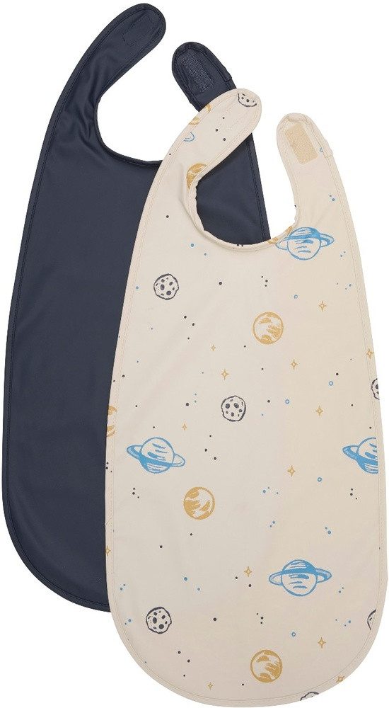 CeLaVi Lätzchen Long Pu Bib 2-Pack