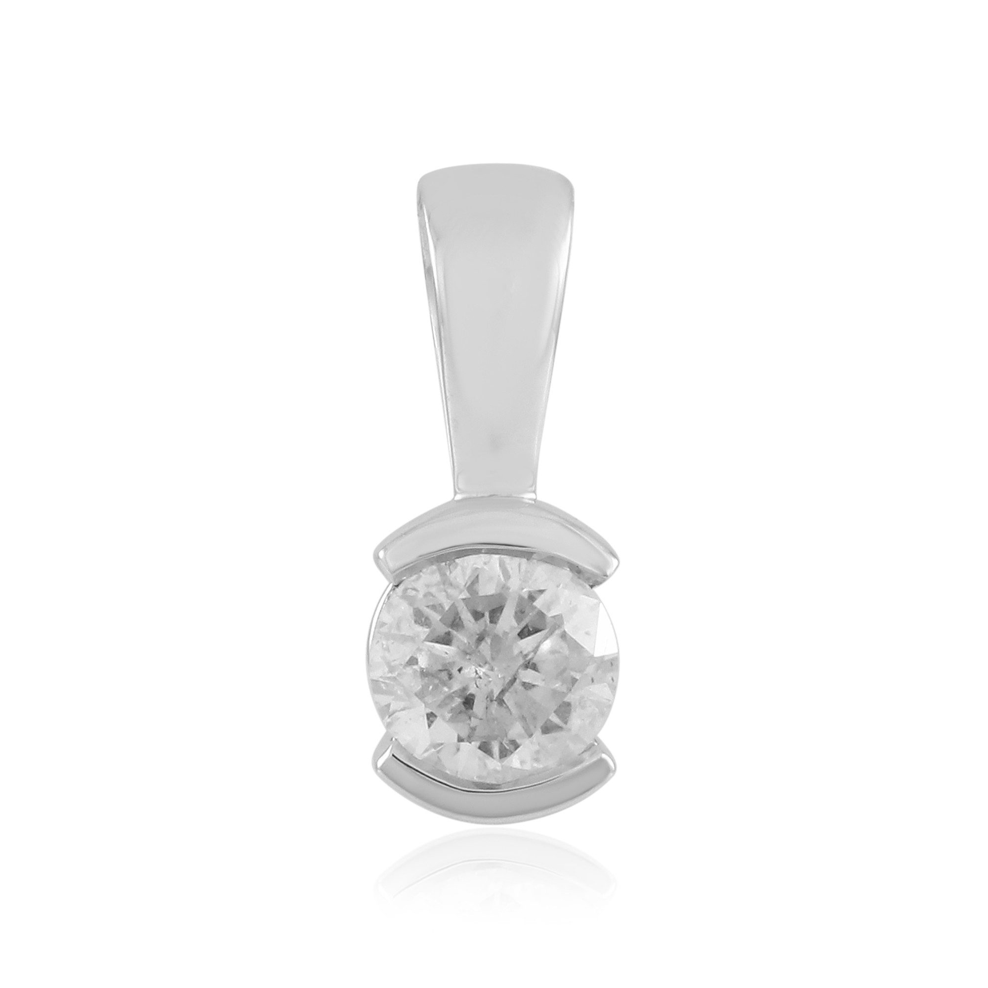 Cavill Kettenanhänger Anhänger aus Weißgold mit Diamant im Brillantschliff (1-tlg)