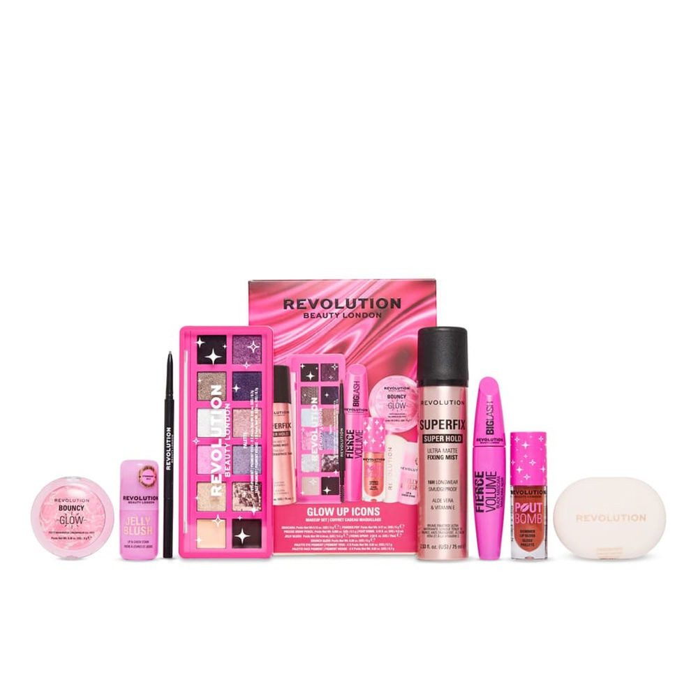 Revolution Schmink-Set Revolution Beauty GLOW UP ICONS SET 8-tlg