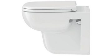 Duravit Bidet Wand-WC D-CODE RIMLESS tief, 355x540mm HygieneGlaze weiß